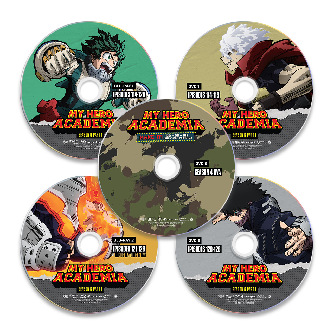 My Hero Academia - Season 6 Part 1 - Blu-ray + DVD image count 5